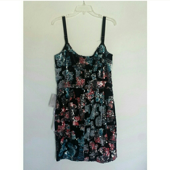 Dress the Population Sequin Dress Size XXL - Picture 4 of 8